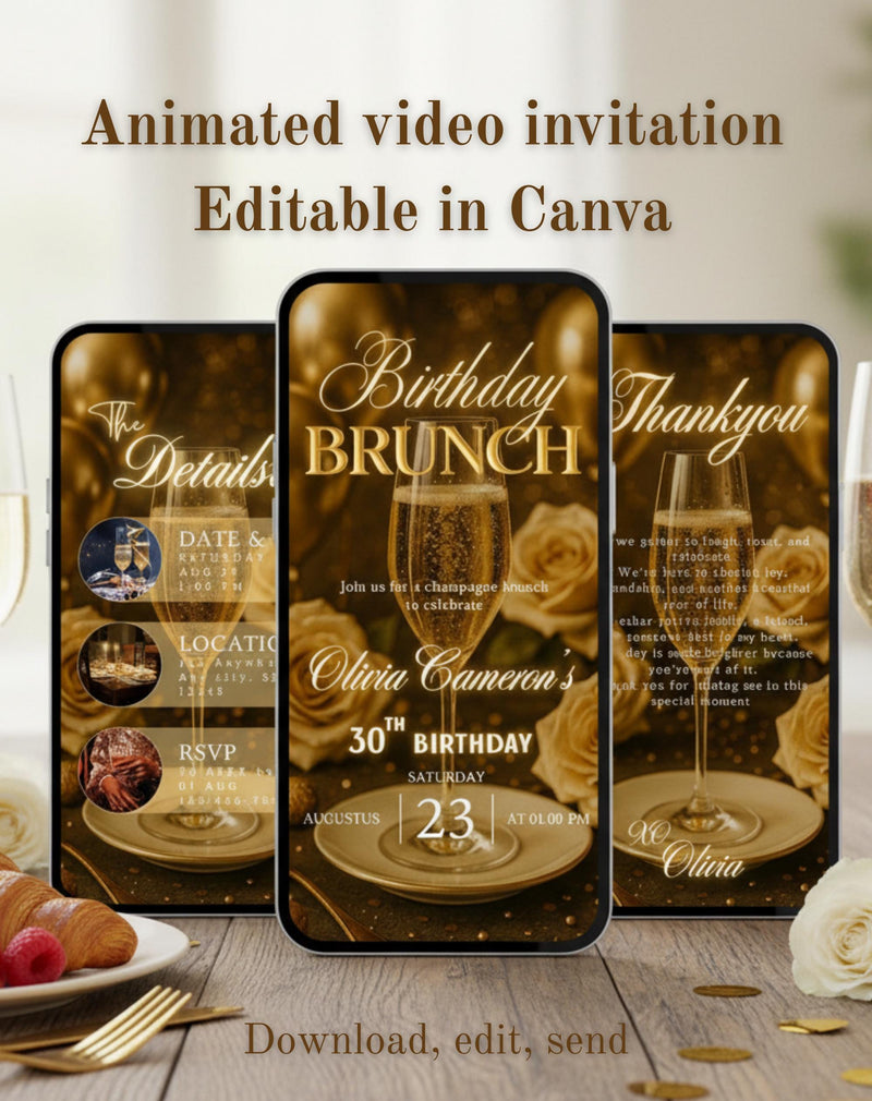 Adult Birthdays - Invitations