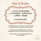 30th RIP Twenties Birthday Invitation - Canva editable design preview