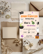 Halloween Spooktacular Birthday Party Invitation