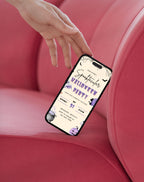 Purple Spooktacular Halloween Party Invitation (E-vite)