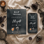 30th RIP Twenties Birthday Invitation