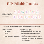 Spa Pajama  Pastel Themed Party Banner