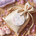 Spa Party Thank You Tags, Set with Photo Card
