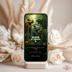 Prehistoric Dinosaur Birthday Invitation - printable invite design detail