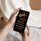 Shhh.. It's a Surprise Invitation 30th Birthday - editable Canva template gallery image